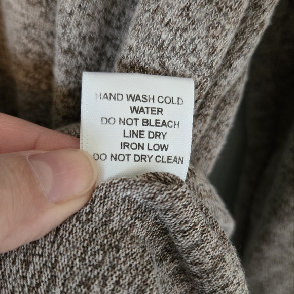 Hyfve Brown Balloon Sleeve Sweater Size Medium - Picture 8 of 8